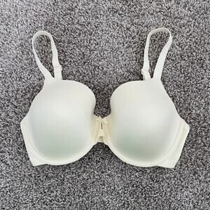 DKNY Bra Soft Cup Cream Underwire Hook & Eye Closure Women's 34E (DD) NWOT